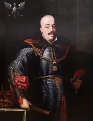 Portrait of King John II Casimir in Chainmail